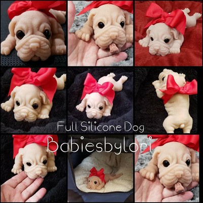 silicone reborn puppies for sale