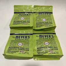 *LOT OF 4* Mrs. Meyer’s Clean Day Automatic Dish Pacs, Lemon Verbena, 20 Ct