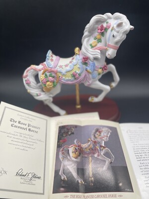 Lenox ''Rose Prancer'' Inspired By Romance & Beauty of The Carousel s Golden Age