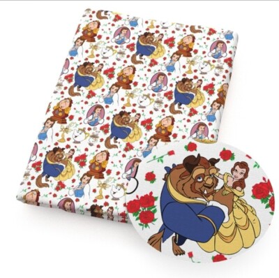 Princess Belle FAUX LEATHER ROLL 12'' x 55''  character 1242599 ORDINARY TEXTURE