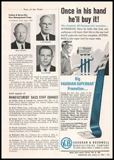 1965 Vaughan & Bushnell Mfg Co. Chicago IL Superbar Display Vintage Print Ad