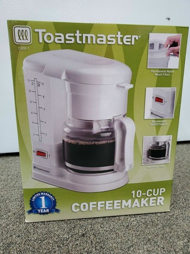 Toastmaster 10 Cup Coffee Maker! NEW 