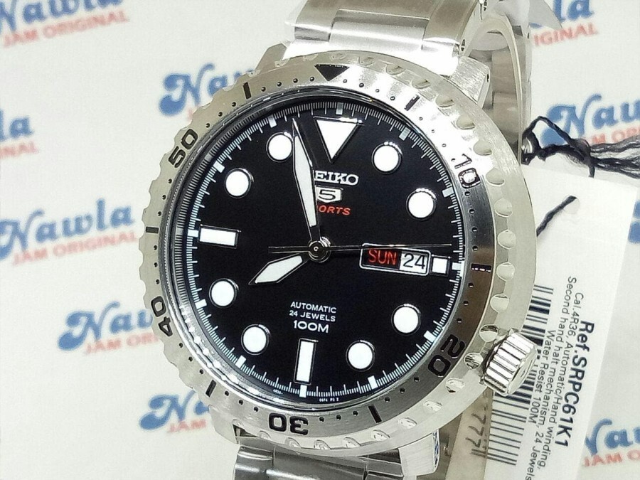 SEIKO 5sports SRPC61 ボトルキャップ Amazon.co.jp: SEIKO セイコー SRPC61 SRPC61K1 BOTTLE CAP