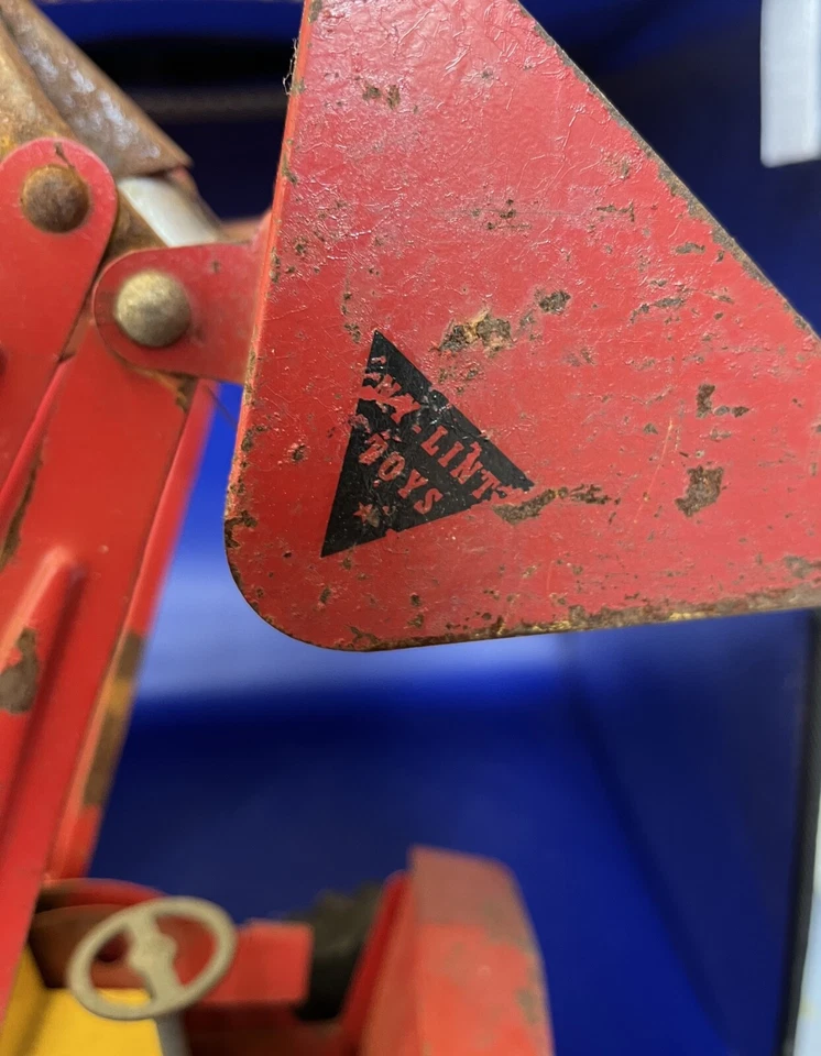 Red 1950s Nylint Pressed Steel Toy - Payloader - Image 4 of 4