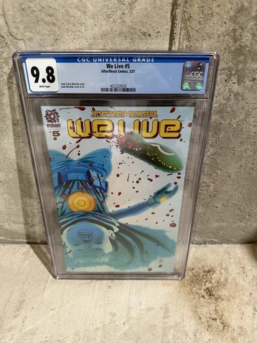 We Live #5 CGC 9.8 1st Print Miranda Brothers  Aftershock Comics 2021