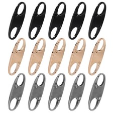 15pcs Zipper Clips, Anti Theft Zipper Clips Suitable for Backpacking Camping ...