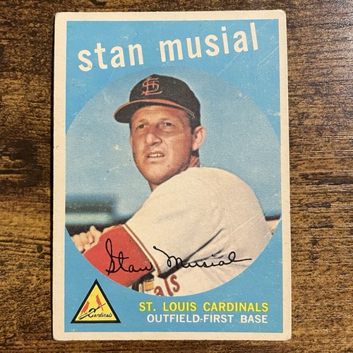 Stan Musial #150 1959 Topps card