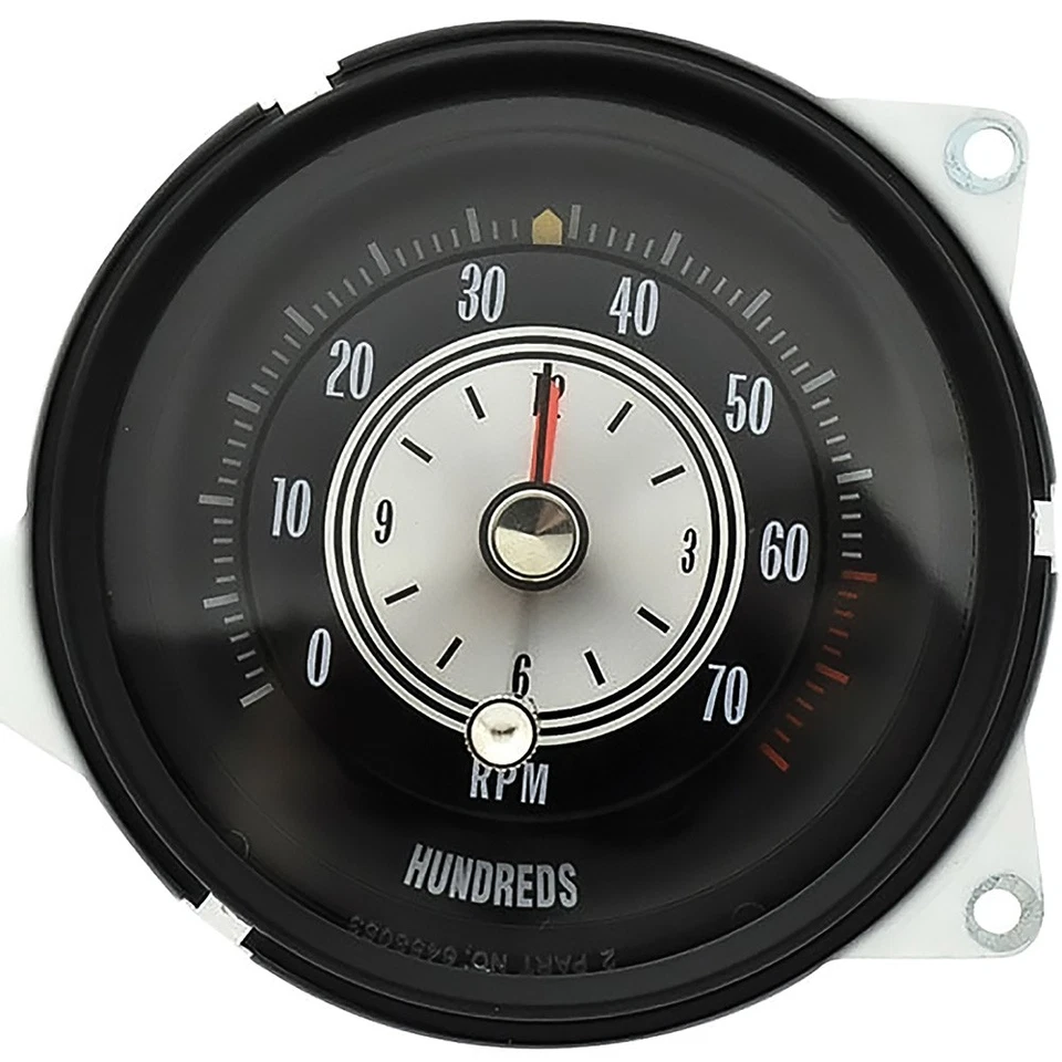 Oldsmobile Cutlass 442 1970-72; paquete Rally Gauge; reloj Tic Toc Tach Foto 2 de 4