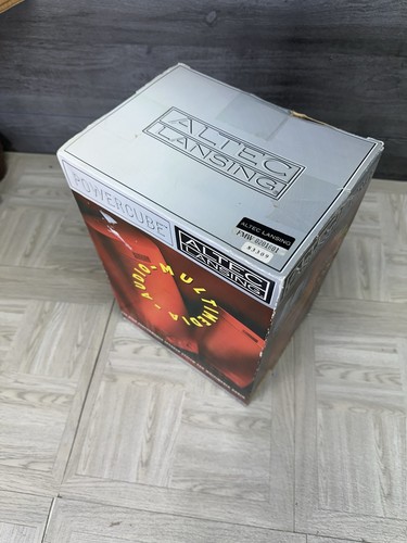 Altec Lansing Power cube 2 Speaker System Acs43 New Old Stock Acs 43 - Picture 2 of 12