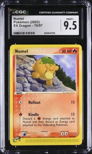 Numel graded CGC 9.5 for sale on eBay