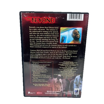 The Beyond (DVD 2000) Lucio Fulci CLASSIC Gory Anchor Bay Horror