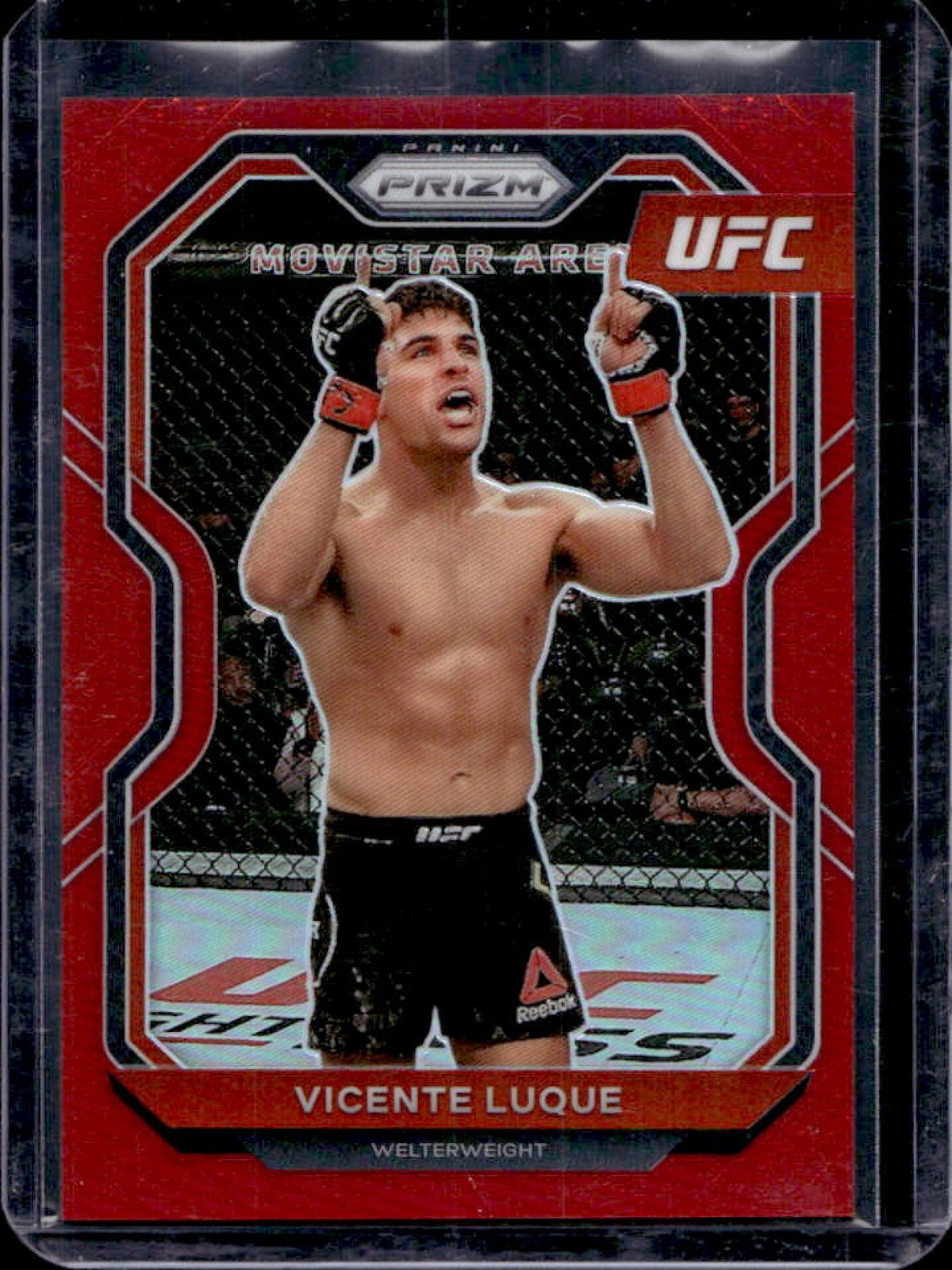 2021 Prizm UFC Vicente Luque Red Prizms #/275