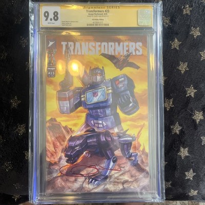 Transformers #23 Image/Skybound CGC Signature Series 9.8 Signed by Sajad Shah