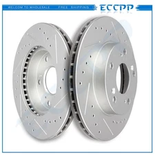 Front Brake Rotors For Acura RSX 2004-2011 Honda Civic 2011-2015 Honda CR-Z