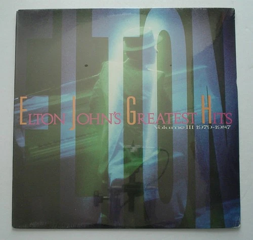 ELTON JOHN Greatest Hits Volume III 1979-1987 GEFFEN Record Club SEALED vinyl LP