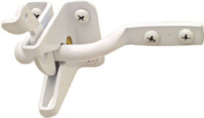 White Automatic Gate Latch - N262-105
