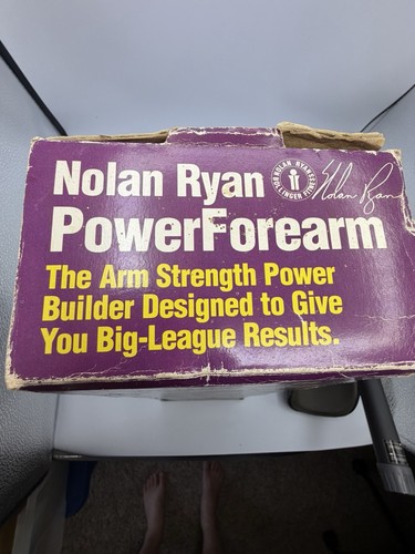 Vintage Nolan Ryan PowerForearm Arm Krafttrainer Bollinger Fitness + Box  - Bild 12 von 13