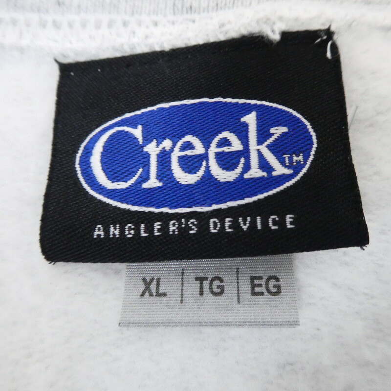 Creek Angler's Device Logo Crewneck Sweat Grey Size XL | eBay Creek Angler's Device Logo Crewneck Sweat Grey Size XL | eBay