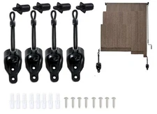 Lihopefe Sun Shading Components Bunge Kit And End Cover, Weather Resis