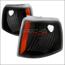 Spec-D Tuning 2LC-RAN93JM-RS Black Corner Lights for 93 to 97 Ford Ranger- 12...