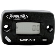 Hardline Hourtach Meter With Log Book Motorcycle Dirt Bike Hr-8061-2 2130-0102