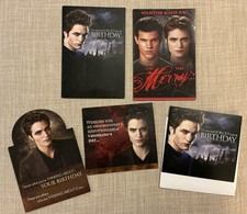 Set of 5 Twilight Saga Greeting Cards Christm...