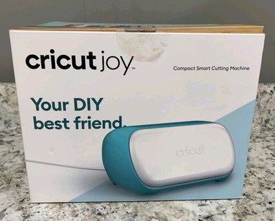 Cricut Joy Electronic Compact Smart Cutting Machine Blue/White w/ Adapter Cables