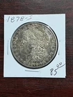 1878 S Morgan Silver Dollar  AU/BU