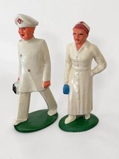 Vintage Barclay Manoil WWI Doctor  Nurse