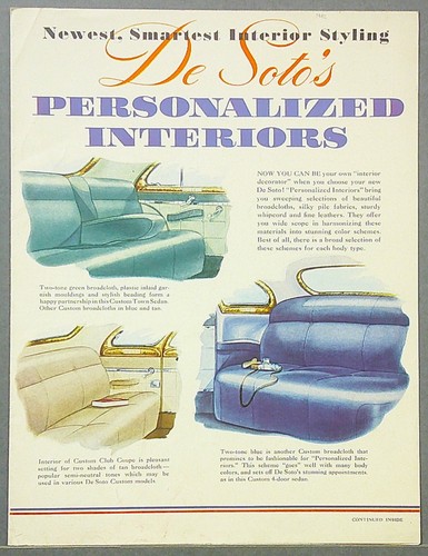 1942 De Soto Sales Folder