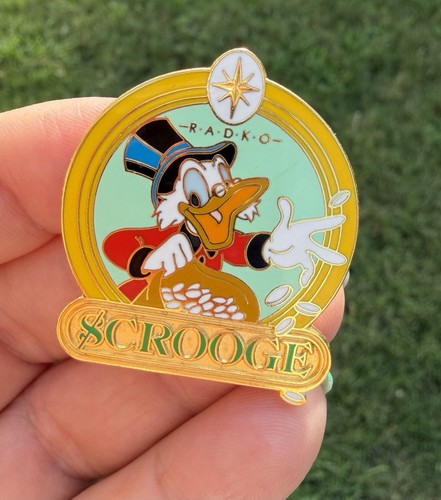 Disney Pin Scrooge Mcduck Radko Promo Le 5000 Gallery