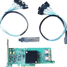 9207-8i 6Gbs SAS 2308 PCI-E 3.0 HBA IT Mode for ZFS FreeNAS unRAID Host Bus A...