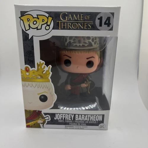 Funko Pop! 14 Joffery Baratheon HBO Game Of Thrones W/pop protector