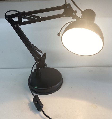 Dunelm Black Angle Poise Desk Table Lamp D2039 LE7 1AD - Picture 14 of 14