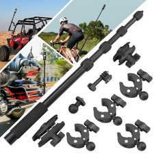 Motorcycle Mount for Insta 360 X4 X5 X6, Bike Handlebar Clamp Mounts 59" Invisib