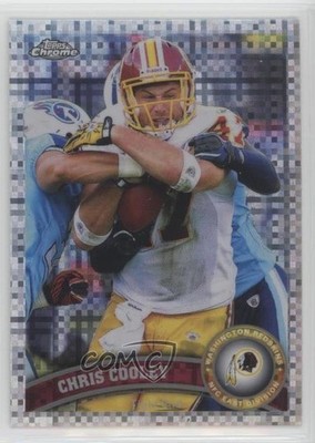 2011 Topps Chrome X-Fractor Chris Cooley #176 c7w
