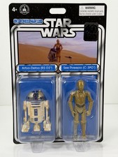 Disney Parks Star Wars 40th Anniversary Droid Factory R2-D2  C3PO 3.75  Figures