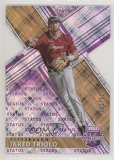 2019 Panini Elite Extra Edition Status Purple Die-Cut /125 Jared Triolo #72 he4