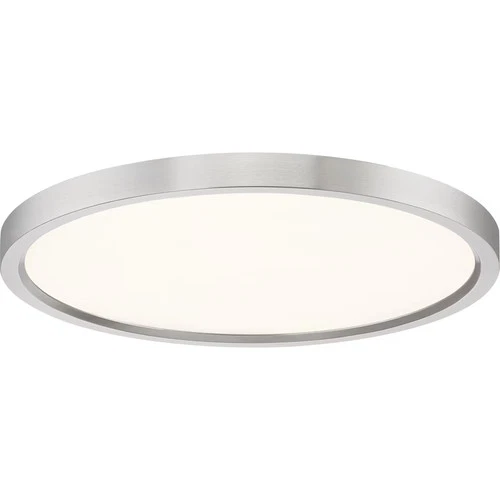 Outskirts LED Flush Mount in Brushed Nickel - Picture 3 of 5