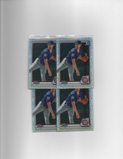 (4) 2020 Bowman Chrome #BCP-231 Ryan Jensen Prospects Mojo Refractor