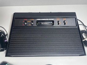 Atari 2600 Console Darth Vader Edition w OEM Adapter & Controller Excellent Mint