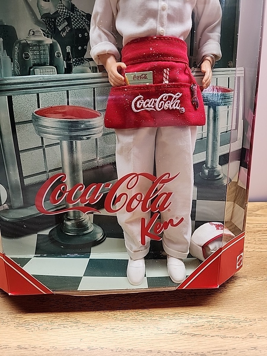 Coca-Cola KEN Barbie Doll 1999 # 25678 NRFB Soda Jerk Soda