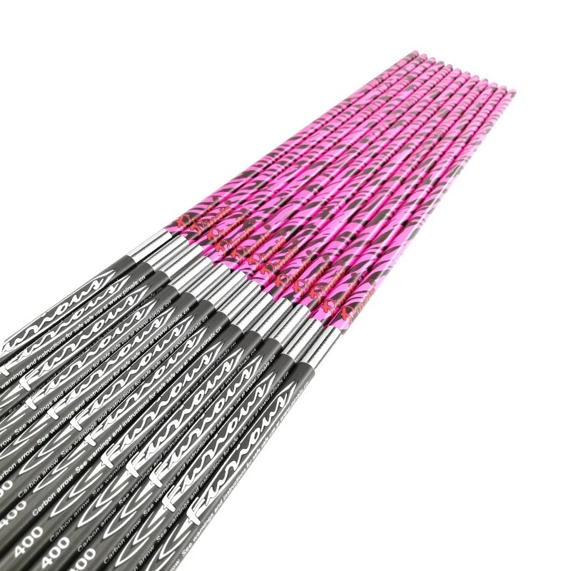 Archery Carbon Arrow Shaft Spine300 340 400 500 600 30/32Inch ID6.2mm Hunting - Image 2 of 4