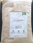 WELHOME BY WELSPUN 4 PC KG SHEET SET, 70% COTTON RICH BLEND, 320 TC, OYSTER GRAY — photo 3