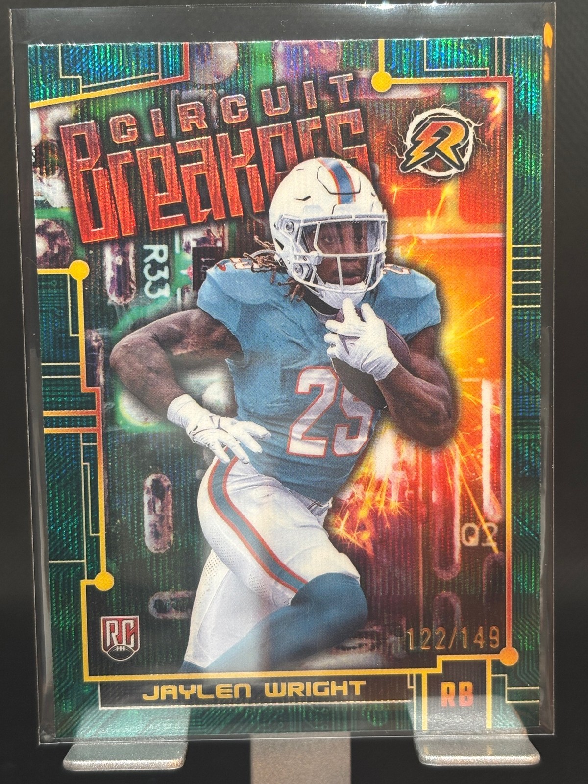 Jaylen Wright Topps Resurgence Circuit Breakers #CB20 Base