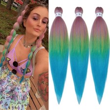 A Yuchen Colored Braiding Hair 26 Inch, FR24 Ombre 3 Packs