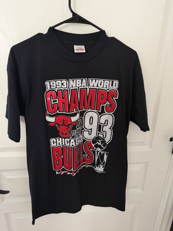 vintage 93 chicgo bulls championship