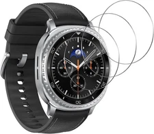 3X Tempered Glass For Samsung Galaxy Watch 8 Classic 46mm Screen Protector 9H