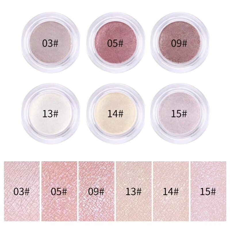 Maquillaje de Ojos en Polvo Suelto Miss Rose Paletas