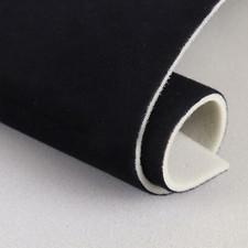 Black Headliner Fabrics 1/8" Foam Backed 54"x60" Car Roof Door Panel Upholstery